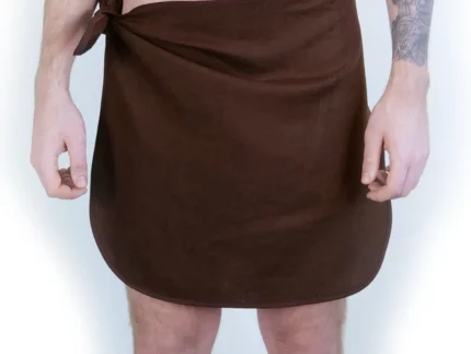 lininė-pirties-prijuostė-ruda